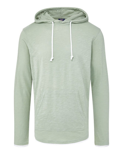 MV Sport Unisex Miles Slub Hooded Long Sleeve T-Shirt 24401 #color_Greenstone