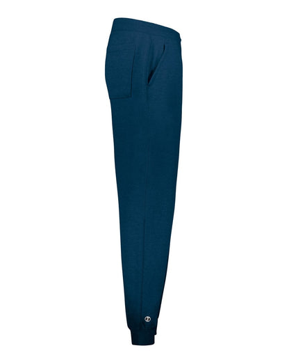 Holloway Youth Fleece Joggers 229648 #color_Navy