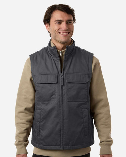 Harriton Unisex ClimaBloc® Station Vest M723 #colormdl_Dark Charcoal
