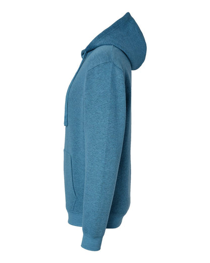 LAT Unisex Elevated Fleece Hoodie Sweatshirt 6926 #color_Bermuda Blackout