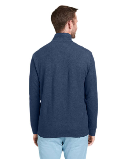 vineyard vines Men's Saltwater Quarter-Zip Pullover K002708 #colormdl_Deep Bay