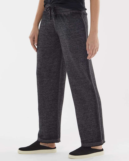 J. America Women’s Vintage Zen Fleece Sweatpants 8914 #colormdl_Twisted Black