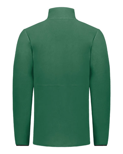 Augusta Sportswear Eco Revive™ Women's Polar Fleece Quarter-Zip Pullover 6857 #color_Dark Green