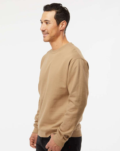 Independent Trading Co. Midweight Crewneck Sweatshirt SS3000 #colormdl_Sandstone