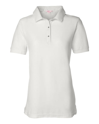 Sierra Pacific Women's Silky Smooth Piqué Polo 5500 #color_White