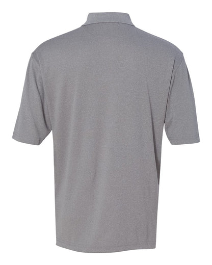 Sierra Pacific Men's Moisture Free Mesh Polo 0469 #color_Heathered Steel