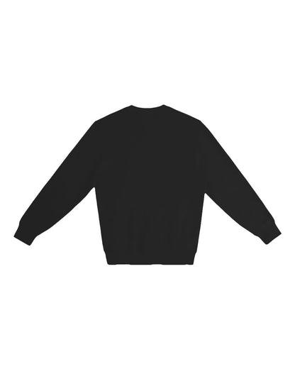 Lane Seven Unisex Urban Crewneck Sweatshirt LS16004 #color_Black