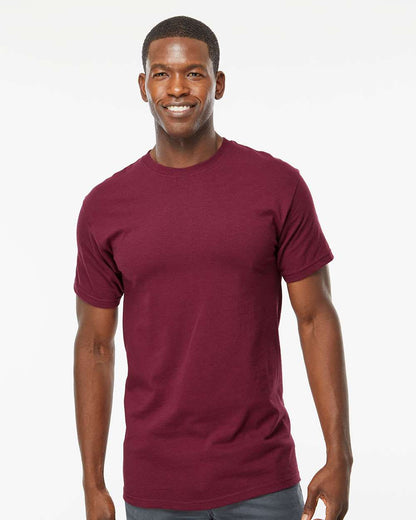 M&O Men's Gold Soft Touch T-Shirt 4800 #colormdl_Maroon