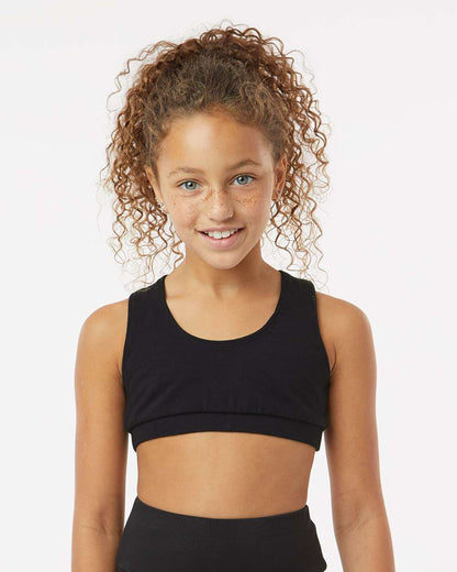 Boxercraft Girls Sports Bra YSB101 #colormdl_Black