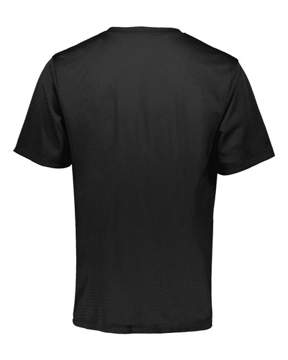 Augusta Sportswear Unisex Mesh Reversible Jersey 1602 #color_Black/ White
