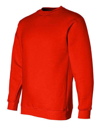 Bayside USA-Made Crewneck Sweatshirt 1102 #color_Bright Orange