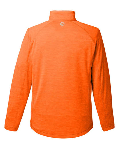 vineyard vines Men's Sankaty Quarter-Zip Pullover K002709 #color_Collegiate Orange