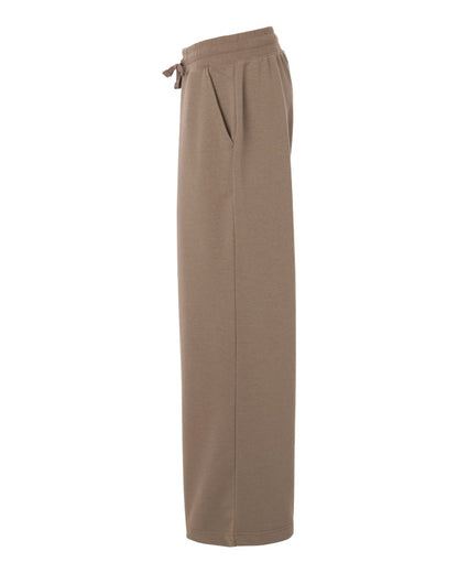 American Apparel Women's French Terry Wide Leg Pants FTP00 #color_Savana