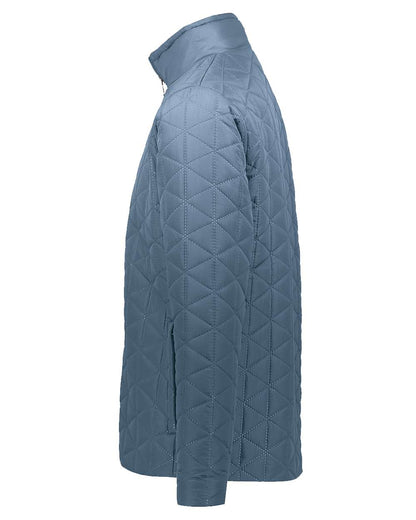 Holloway Men's Repreve® Eco Quilted Jacket 229516 #color_Storm