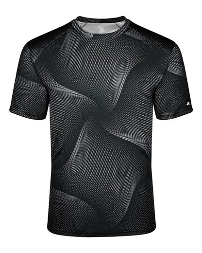 Badger Youth Warp T-Shirt 2213 #color_Black