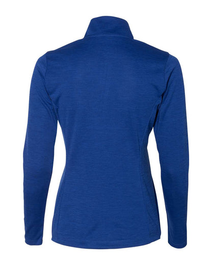Russell Athletic Women's Striated Quarter-Zip Pullover QZ7EAX #color_Royal