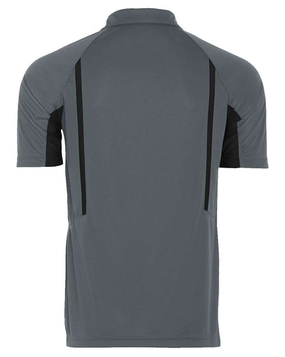 Holloway Men's Two-Tone Avenger Polo 222530 #color_Graphite/ Black