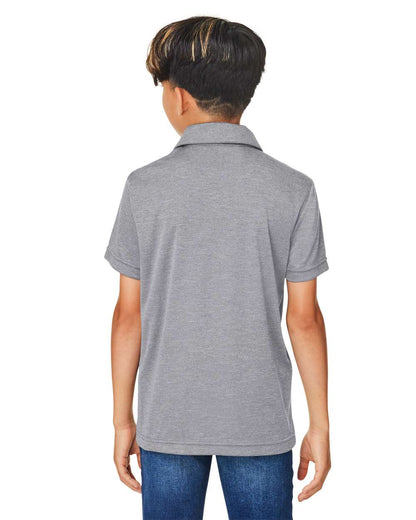 Team 365 Youth Zone Sonic Heather Performance Polo TT51HY #colormdl_Athletic Heather