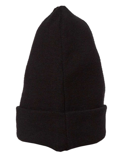 Rabbit Skins Infant Baby Rib Beanie 4451 #color_Black