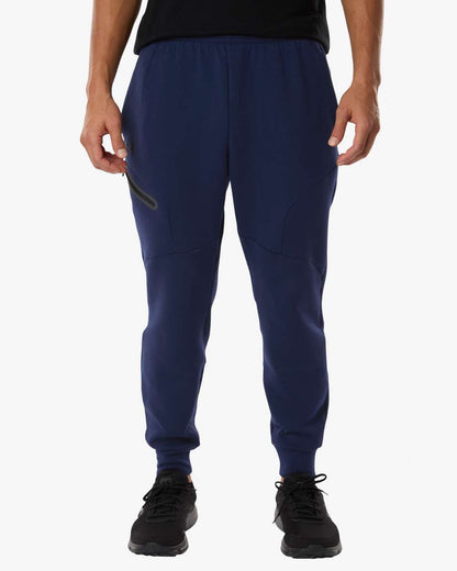 Under Armour Men's Unstoppable Fleece Joggers 1379808 #colormdl_Midnight Navy/ Black