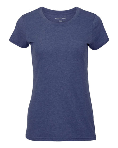 Boxercraft Women's Tri-Blend T-Shirt BW2101 #color_Navy Heather