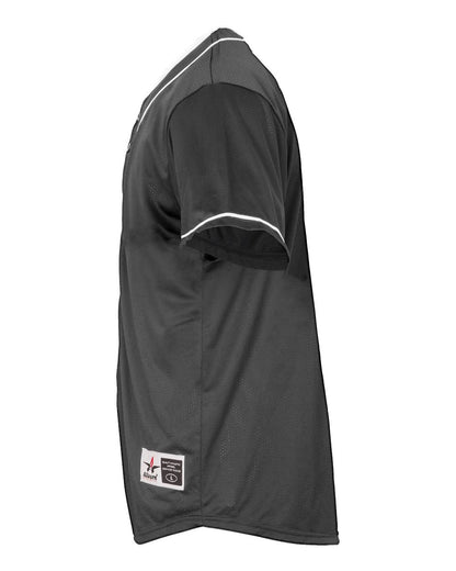 Alleson Athletic Youth Diamond Jersey 52MBBJY #color_Charcoal/ White