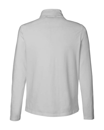 Devon & Jones Women's Raleigh Stretch Quarter-Zip Pullover DG425W #color_Grey