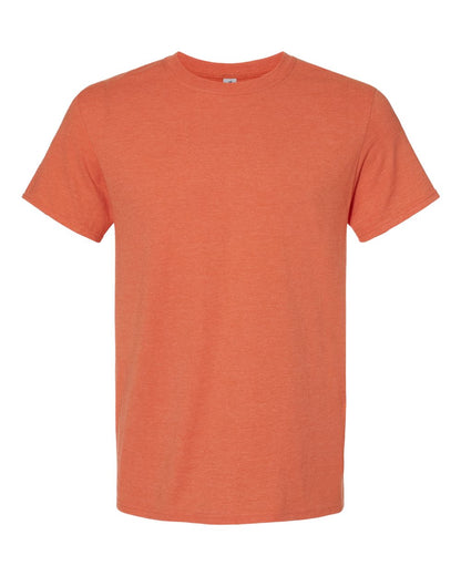 JERZEES Premium Blend Ring-Spun T-Shirt 560MR #color_Vintage Heather Orange