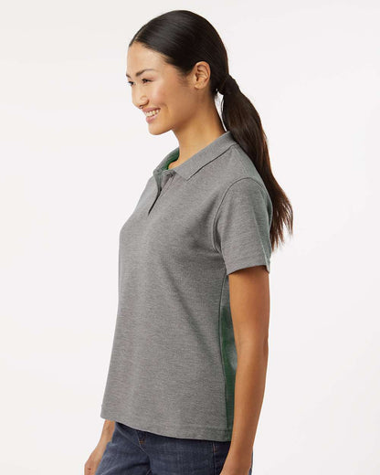 AllPro Women's Pique Polo 62800L #colormdl_Heather Granite