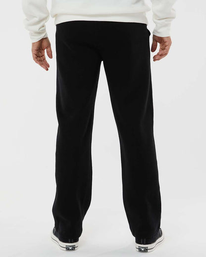 J. America Men's Premium Open-Bottom Sweatpants 8992 #colormdl_Black