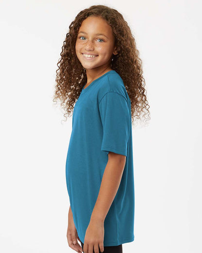 AllPro Youth Pro-Lock Performance T-Shirt 48000Y #colormdl_Pacific Blue