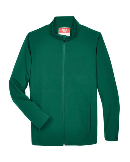 Team 365 Men's Leader Soft Shell Jacket TT80 #color_Sport Forest