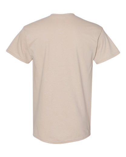 Gildan Unisex Heavy Cotton™ T-Shirt 5000 #color_Sand