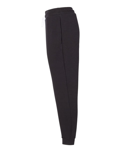 BELLA + CANVAS Unisex Sponge Fleece Joggers 3727 #color_Black