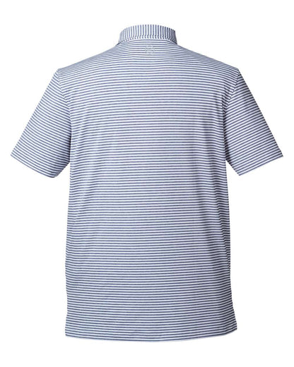 vineyard vines Men's Heathered Winstead Sankaty Polo G011145 #color_Kingfisher