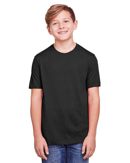 CORE365 Youth Fusion ChromaSoft™ Performance T-Shirt CE111Y #colormdl_Black