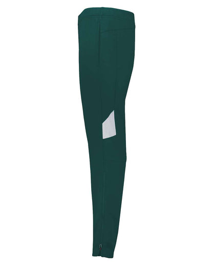 Holloway Women's Limitless Sweatpants 229780 #color_Dark Green/ White