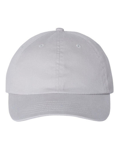 Valucap Brushed Twill Cap VC200 #color_Light Grey