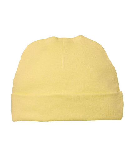 Rabbit Skins Infant Baby Rib Beanie 4451 #color_Butter