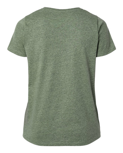LAT Women's Curvy Collection Fine Jersey Tee 3816 #color_Bamboo Blackout