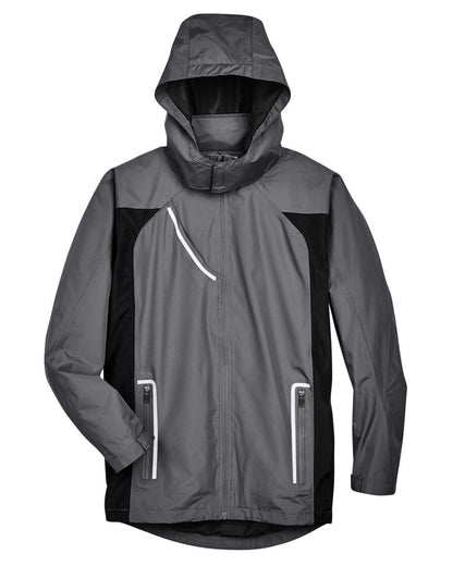 Team 365 Men's Dominator Waterproof Jacket TT86 #color_Sport Graphite