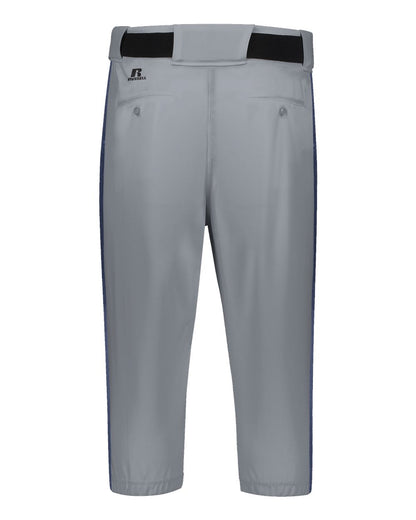 Russell Athletic Youth 2.0 Piped Diamond Series Knickers R21LGB #color_Baseball Grey/ Navy
