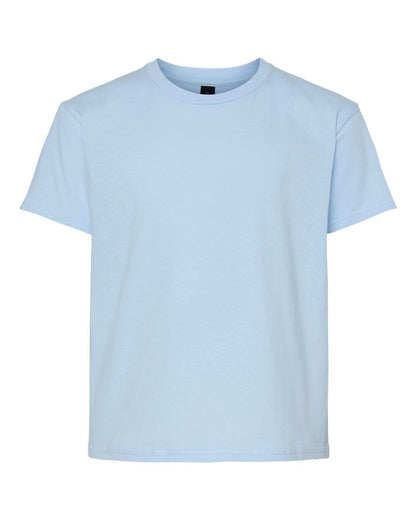 Gildan Youth Light Cotton T-Shirt 3000B #color_Light Blue