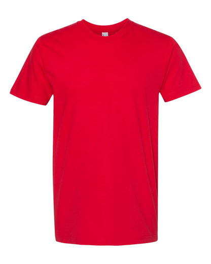 American Apparel Unisex Fine Jersey Tee 2001 #color_Red
