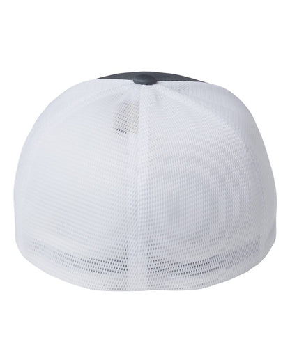 Flexfit Unipanel™ Trucker Cap 5511UP #color_Charcoal/ White