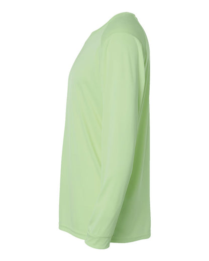 Paragon Unisex Long Islander Performance Long Sleeve T-Shirt 210 #color_Limeade