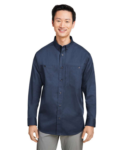 Harriton Men's Advantage IL Workshirt M585L #colormdl_Dark Navy
