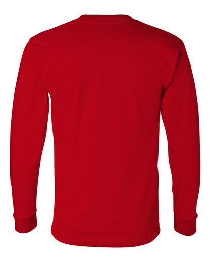 Bayside Union-Made Long Sleeve T-Shirt 2955 #color_Red