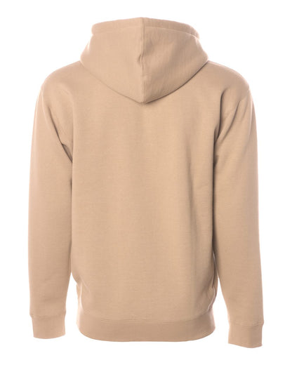 Independent Trading Co. Heavyweight Full-Zip Hooded Sweatshirt IND4000Z #color_Sandstone