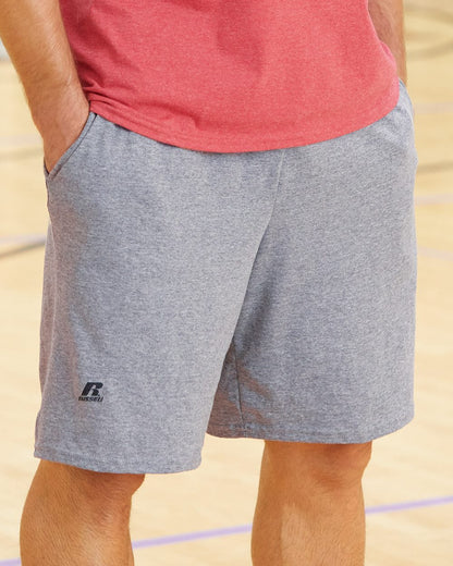Russell Athletic Men's Cotton Classic Jersey Shorts with Pockets 25843M Russell Athletic Men's Cotton Classic Jersey Shorts with Pockets 25843M